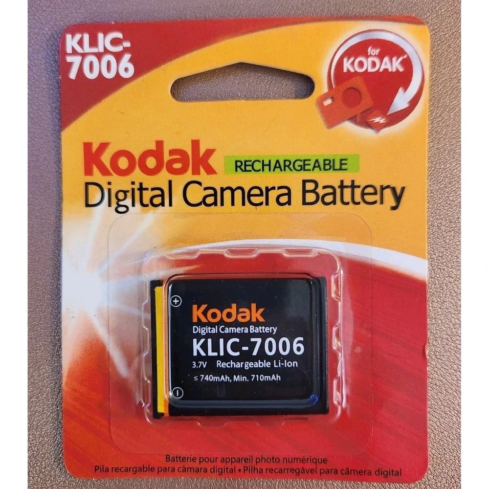 Original Kodak KLIC-7006 KLIC7006 Rechargeable Digital Camera Battery Sealed